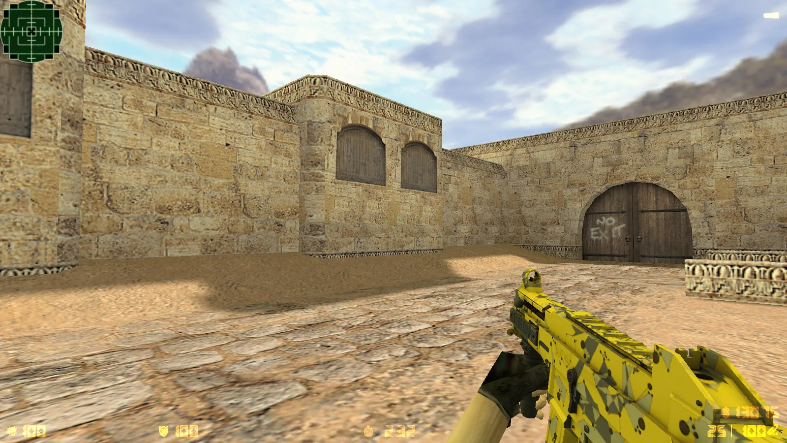 Скриншот  CS 1.6 Neural Net: сборка с 7 апгрейдами, 29 скинами оружия, серым меню и оптимизированным конфигом