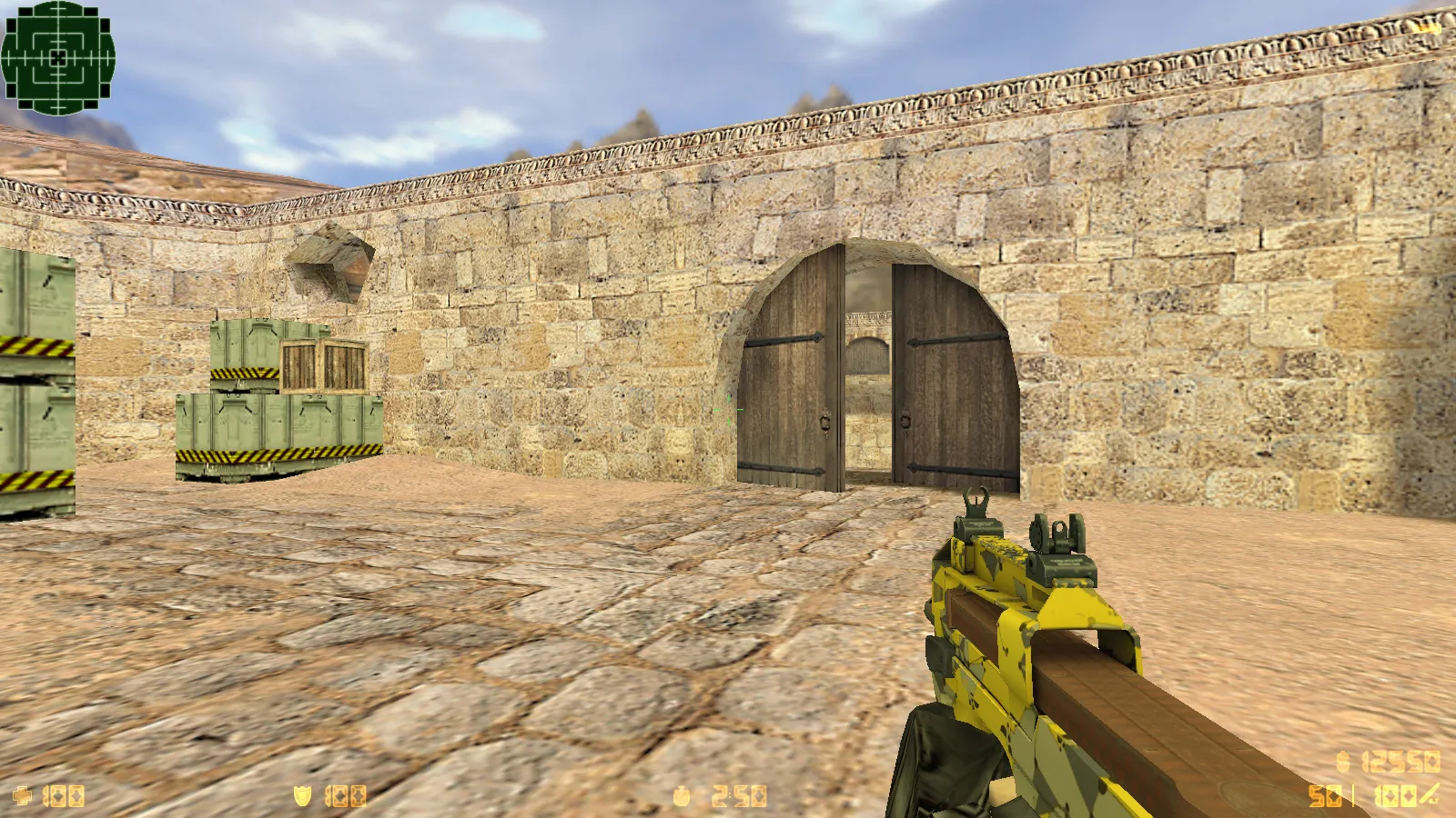 Скриншот  CS 1.6 Neural Net: сборка с 7 апгрейдами, 29 скинами оружия, серым меню и оптимизированным конфигом