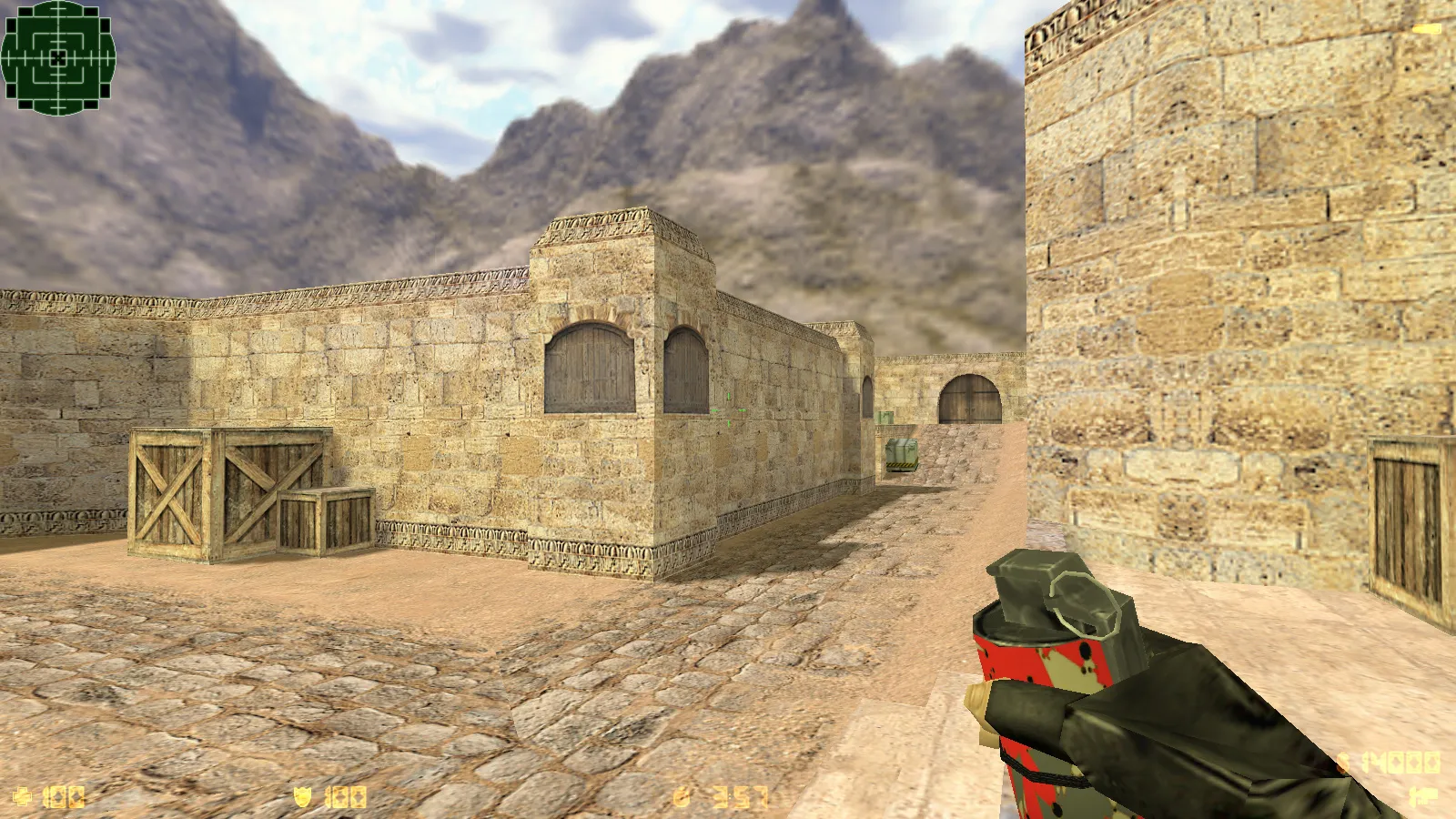 Скриншот  CS 1.6 Neural Net: сборка с 7 апгрейдами, 29 скинами оружия, серым меню и оптимизированным конфигом