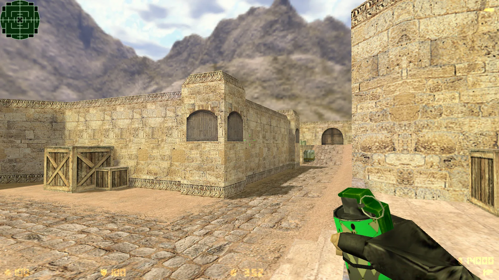 Скриншот  CS 1.6 Neural Net: сборка с 7 апгрейдами, 29 скинами оружия, серым меню и оптимизированным конфигом