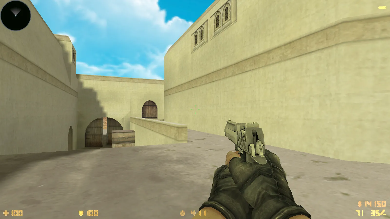 Скриншот  CS 1.6 New Age: сборка 10 модов, скины оружия 23 шт, темное меню, оптимизированный config.cfg и звуки