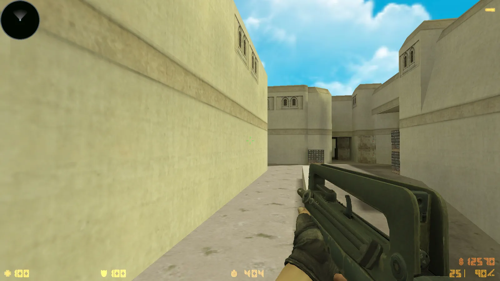 Скриншот  CS 1.6 New Age: сборка 10 модов, скины оружия 23 шт, темное меню, оптимизированный config.cfg и звуки