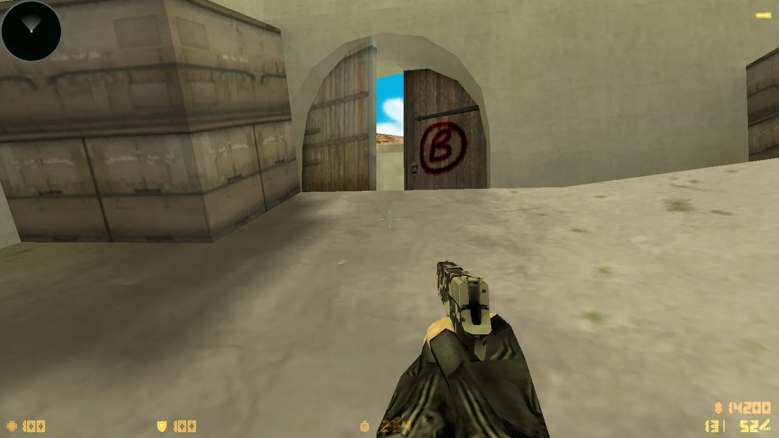 Скриншот  CS 1.6 New Age: сборка 10 модов, скины оружия 23 шт, темное меню, оптимизированный config.cfg и звуки