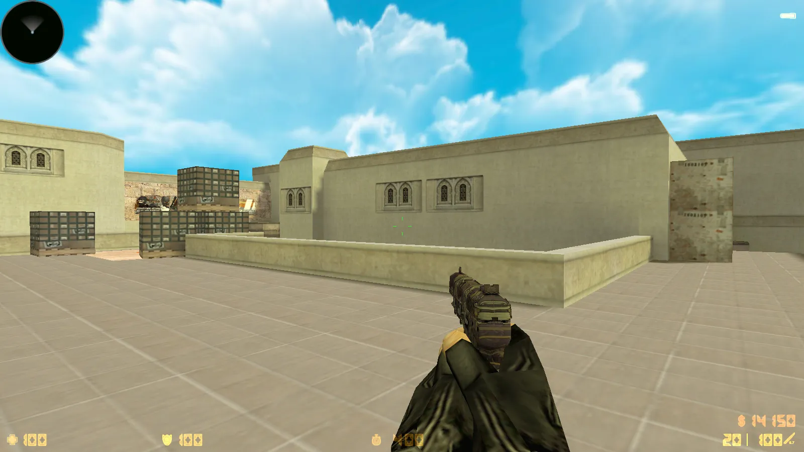 Скриншот  CS 1.6 New Age: сборка 10 модов, скины оружия 23 шт, темное меню, оптимизированный config.cfg и звуки