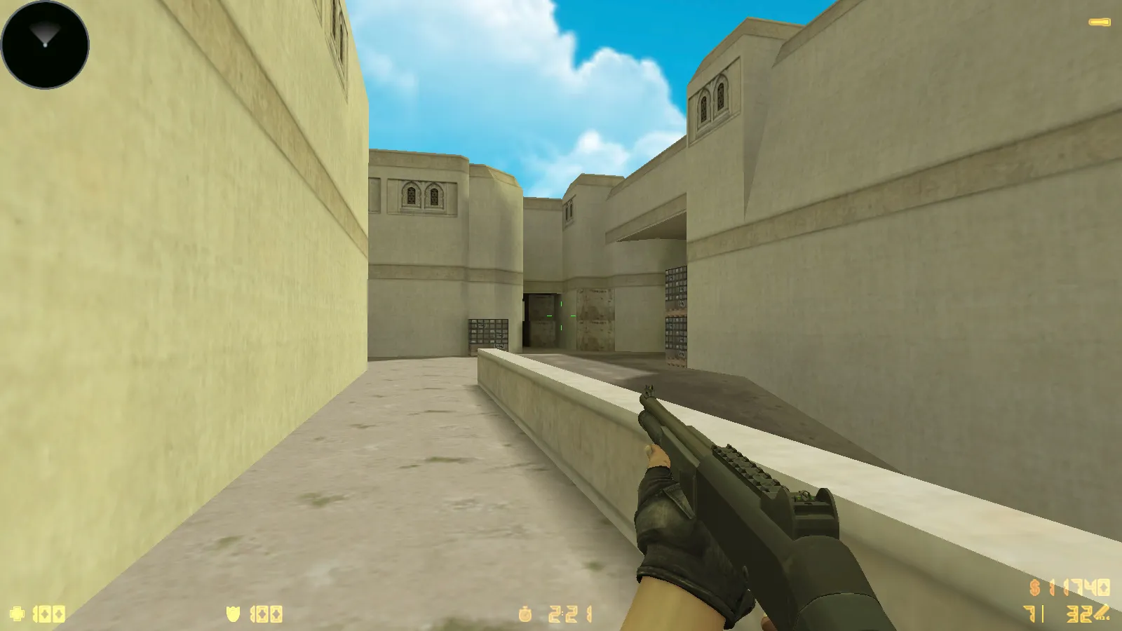 Скриншот  CS 1.6 New Age: сборка 10 модов, скины оружия 23 шт, темное меню, оптимизированный config.cfg и звуки