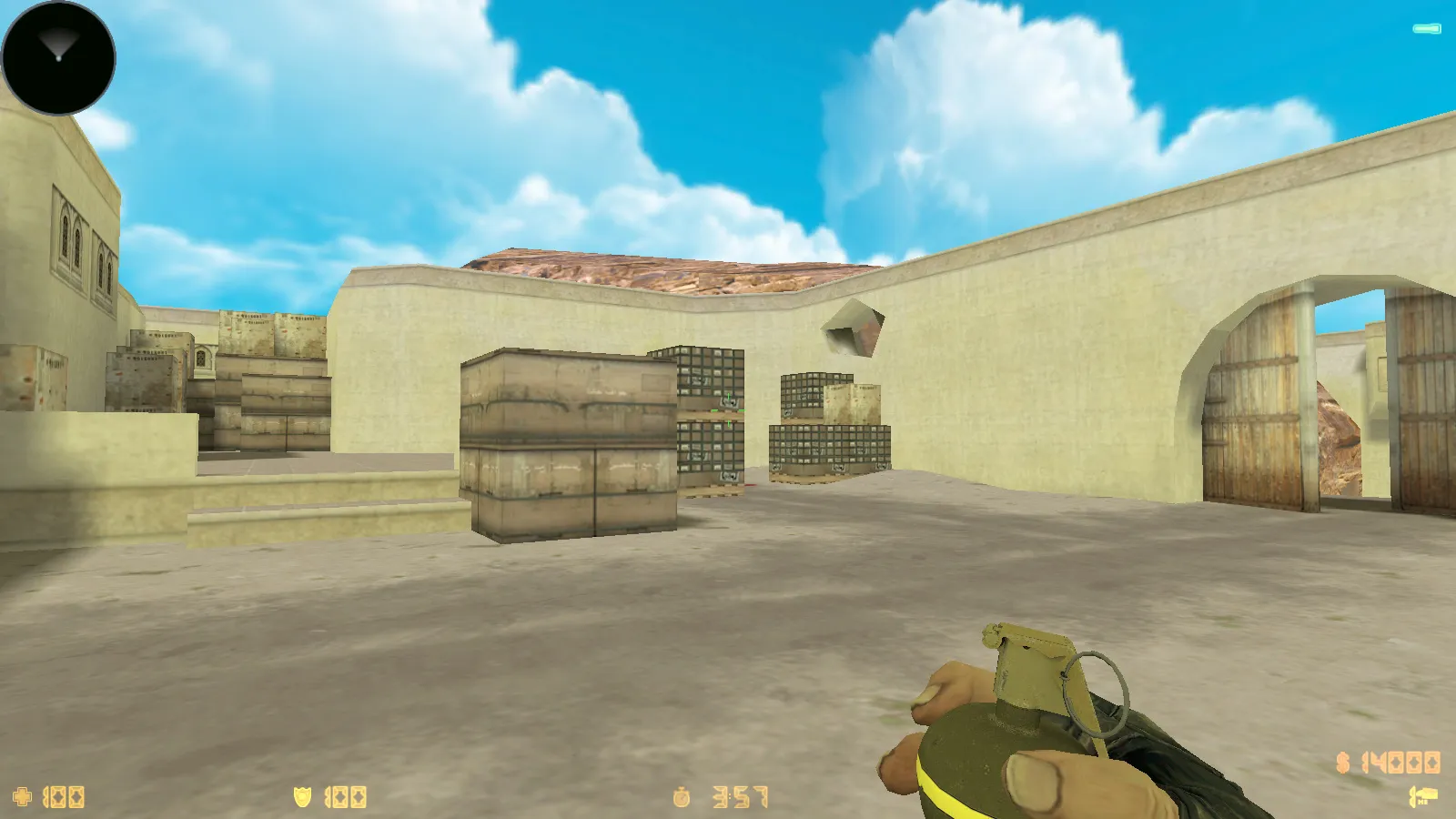 Скриншот  CS 1.6 New Age: сборка 10 модов, скины оружия 23 шт, темное меню, оптимизированный config.cfg и звуки