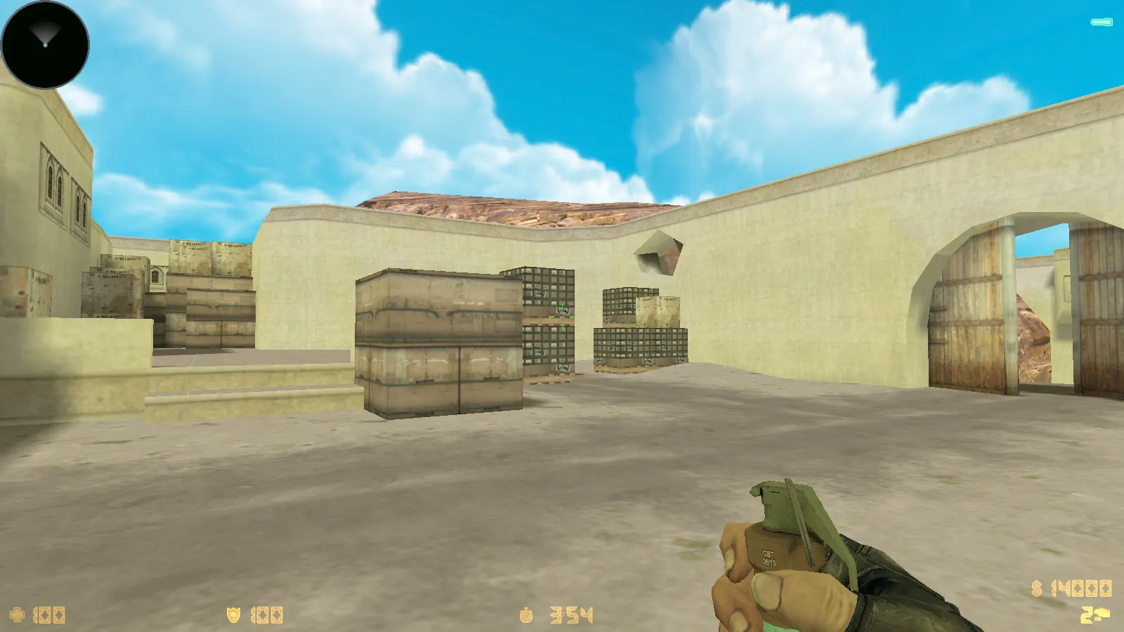 Скриншот  CS 1.6 New Age: сборка 10 модов, скины оружия 23 шт, темное меню, оптимизированный config.cfg и звуки