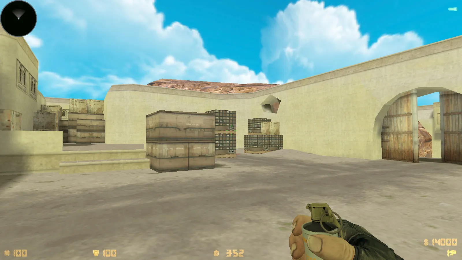 Скриншот  CS 1.6 New Age: сборка 10 модов, скины оружия 23 шт, темное меню, оптимизированный config.cfg и звуки