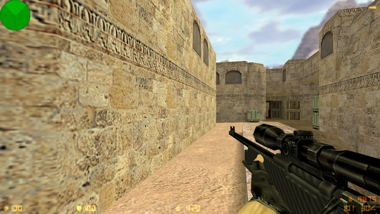 Скриншот  CS 1.6 New Breed: сборка 4554/8610, оптимизированный config.cfg, скины, звуки и темная тема меню