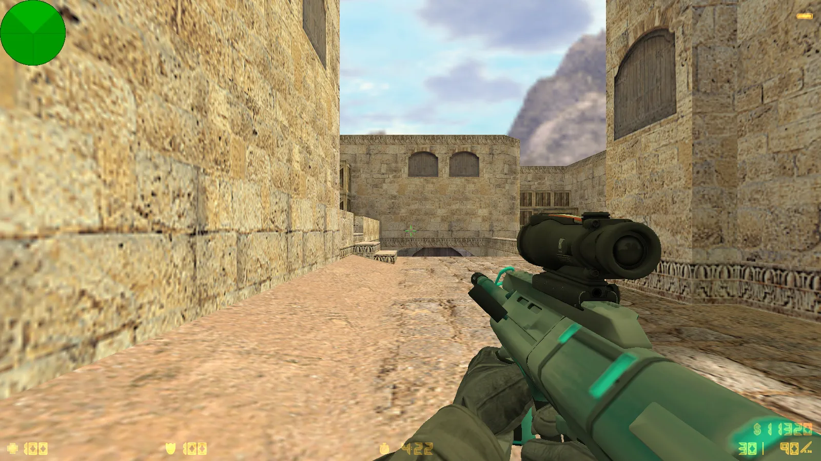 Скриншот  CS 1.6 New Breed: сборка 4554/8610, оптимизированный config.cfg, скины, звуки и темная тема меню