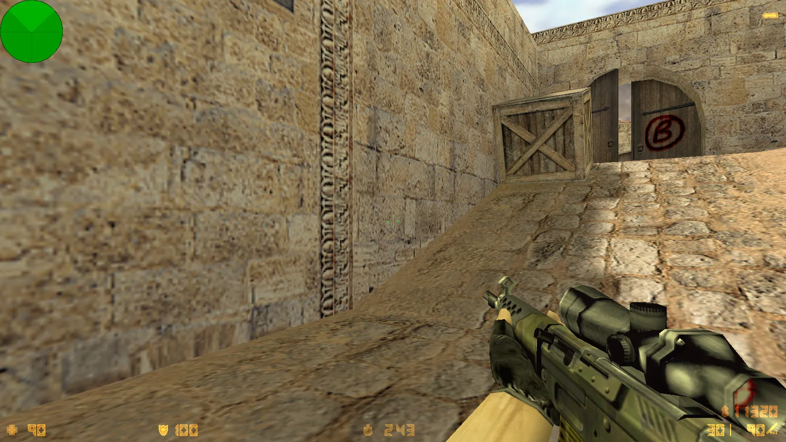 Скриншот  CS 1.6 New Breed: сборка 4554/8610, оптимизированный config.cfg, скины, звуки и темная тема меню