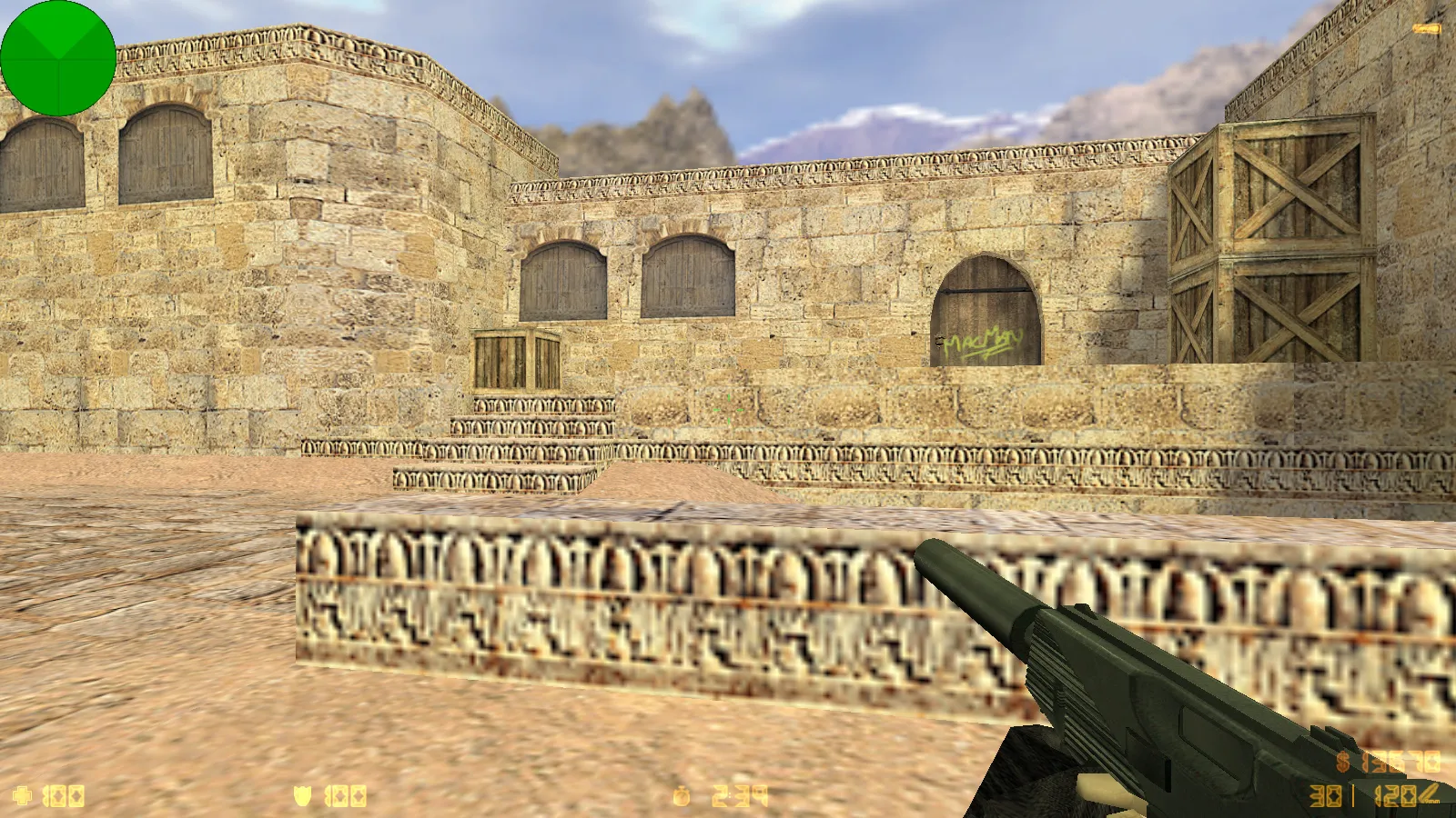 Скриншот  CS 1.6 New Breed: сборка 4554/8610, оптимизированный config.cfg, скины, звуки и темная тема меню