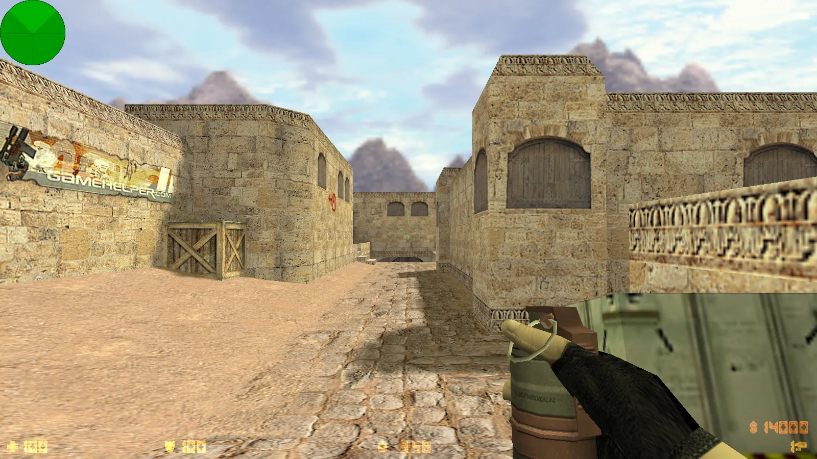 Скриншот  CS 1.6 New Breed: сборка 4554/8610, оптимизированный config.cfg, скины, звуки и темная тема меню