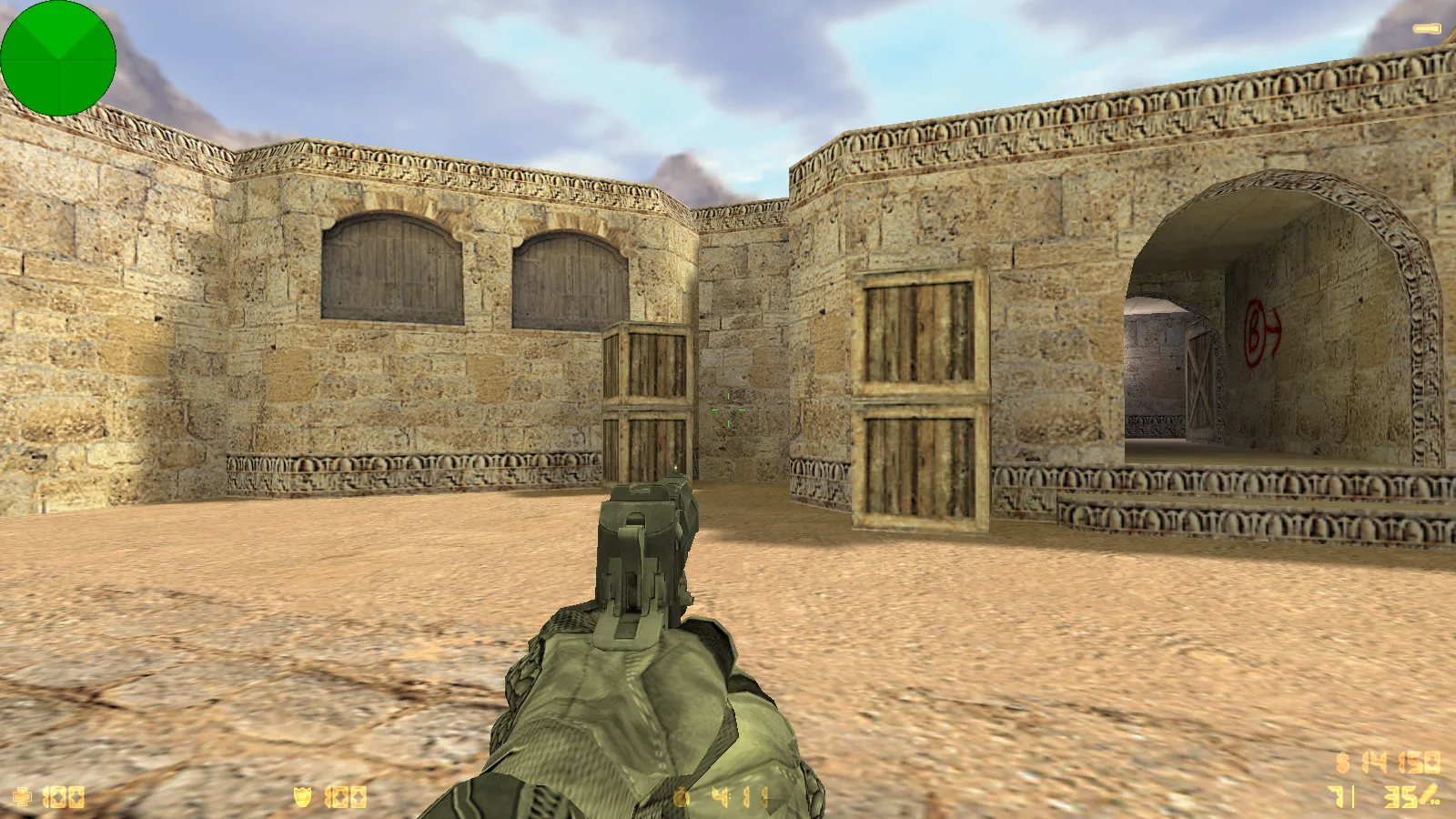 Скриншот  CS 1.6 New Era: сборка с 6 аддонами, HD оружием, темным меню и оптимизированным конфигом