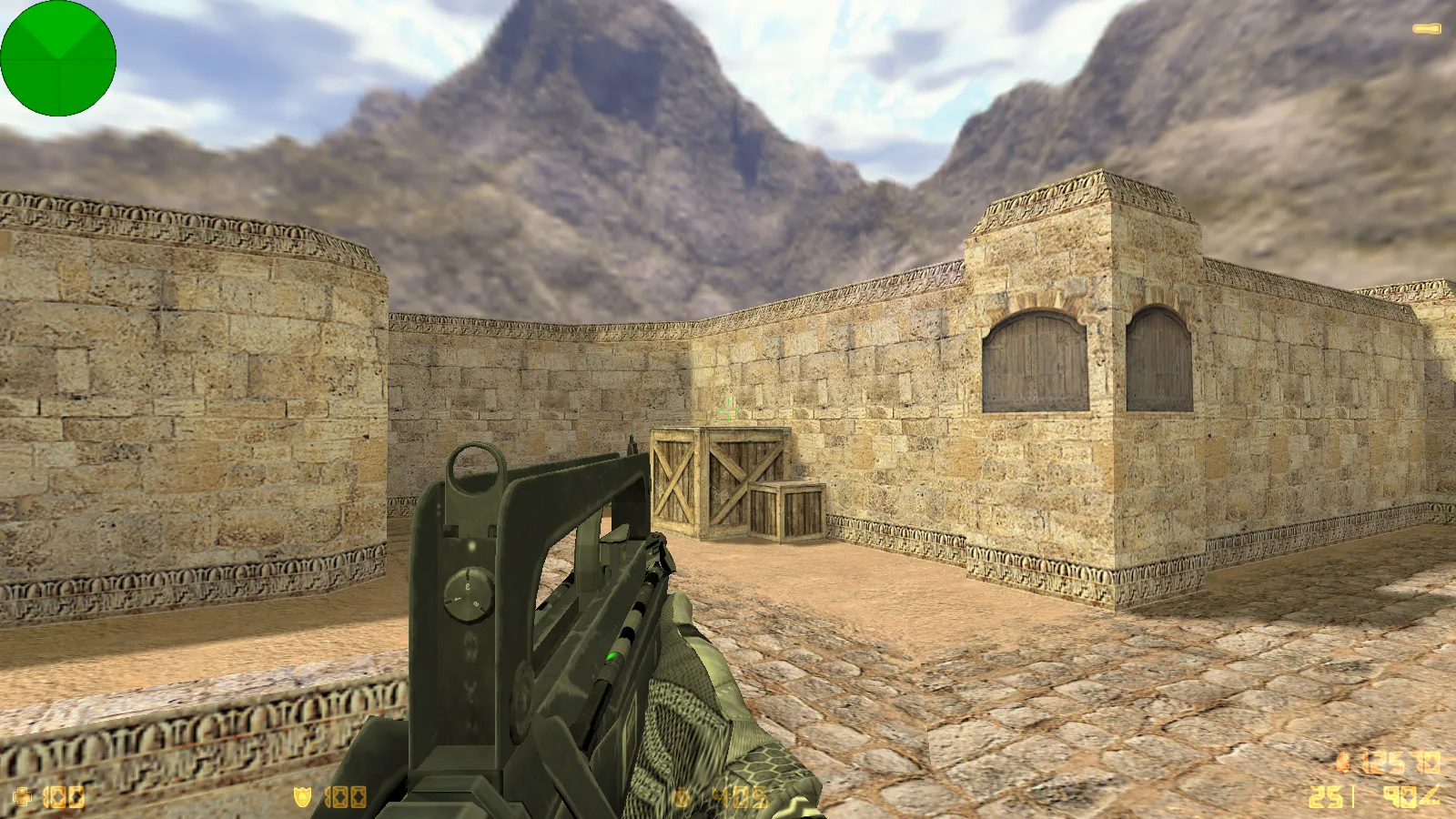 Скриншот  CS 1.6 New Era: сборка с 6 аддонами, HD оружием, темным меню и оптимизированным конфигом