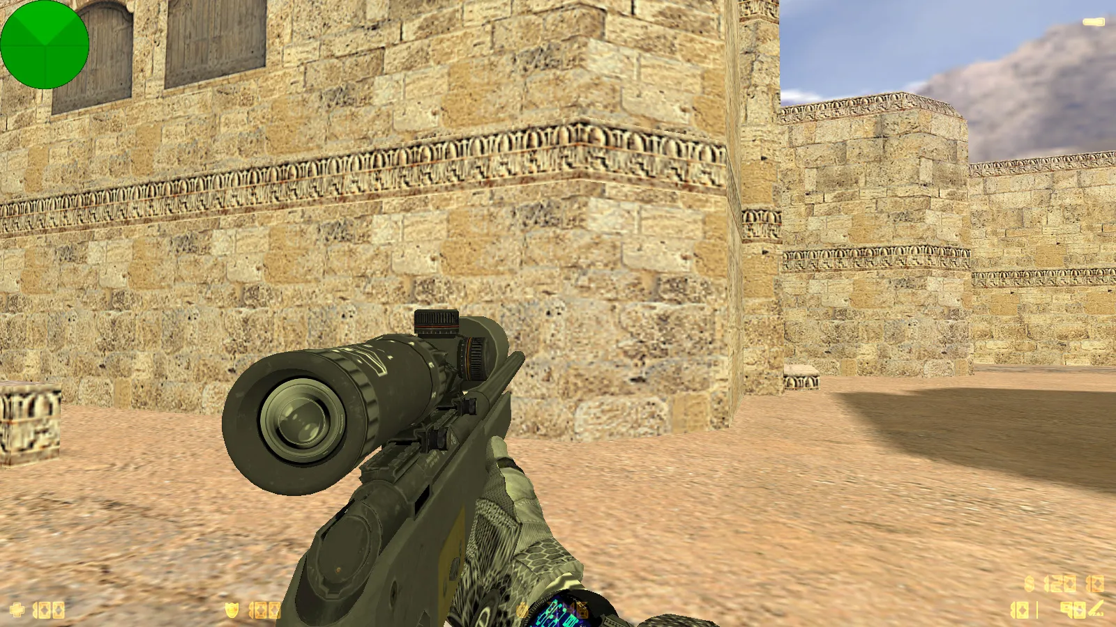 Скриншот  CS 1.6 New Era: сборка с 6 аддонами, HD оружием, темным меню и оптимизированным конфигом