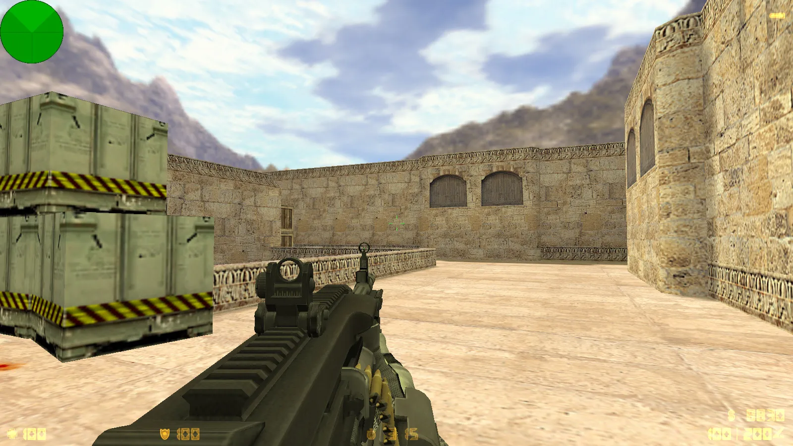 Скриншот  CS 1.6 New Era: сборка с 6 аддонами, HD оружием, темным меню и оптимизированным конфигом