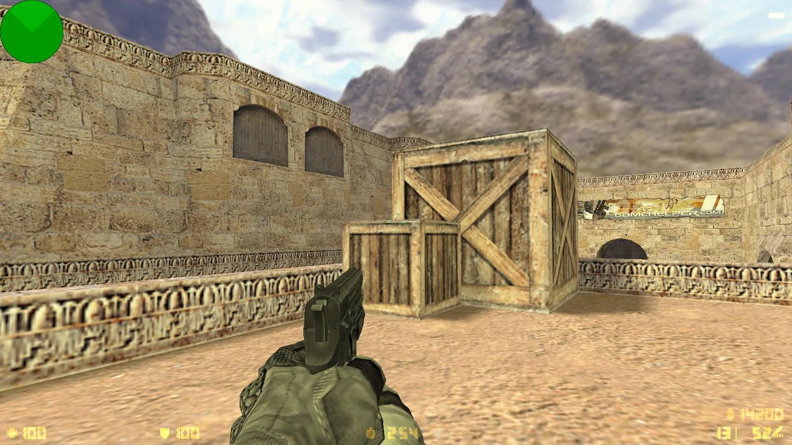 Скриншот  CS 1.6 New Era: сборка с 6 аддонами, HD оружием, темным меню и оптимизированным конфигом