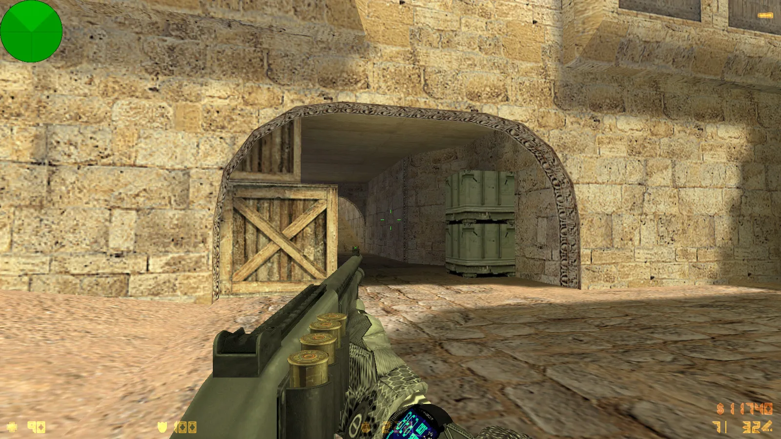 Скриншот  CS 1.6 New Era: сборка с 6 аддонами, HD оружием, темным меню и оптимизированным конфигом