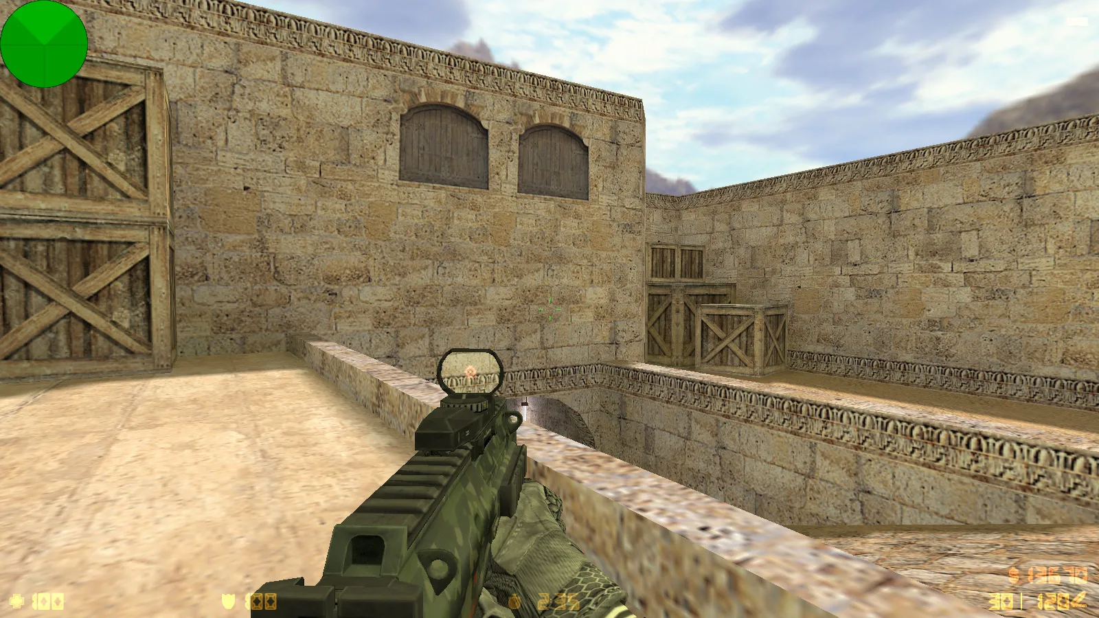 Скриншот  CS 1.6 New Era: сборка с 6 аддонами, HD оружием, темным меню и оптимизированным конфигом