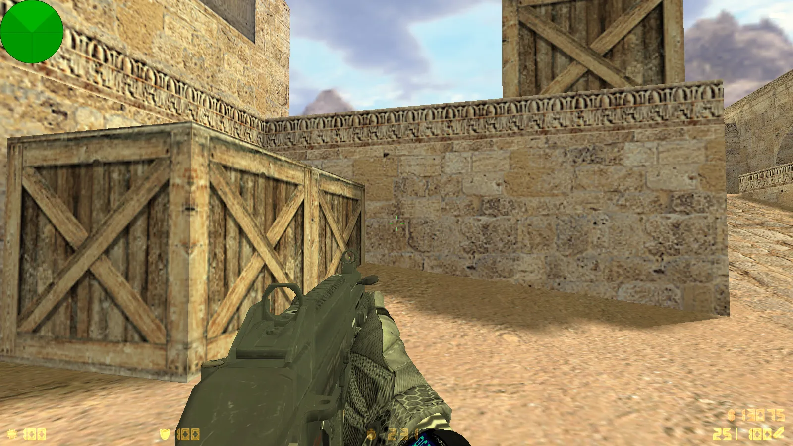 Скриншот  CS 1.6 New Era: сборка с 6 аддонами, HD оружием, темным меню и оптимизированным конфигом