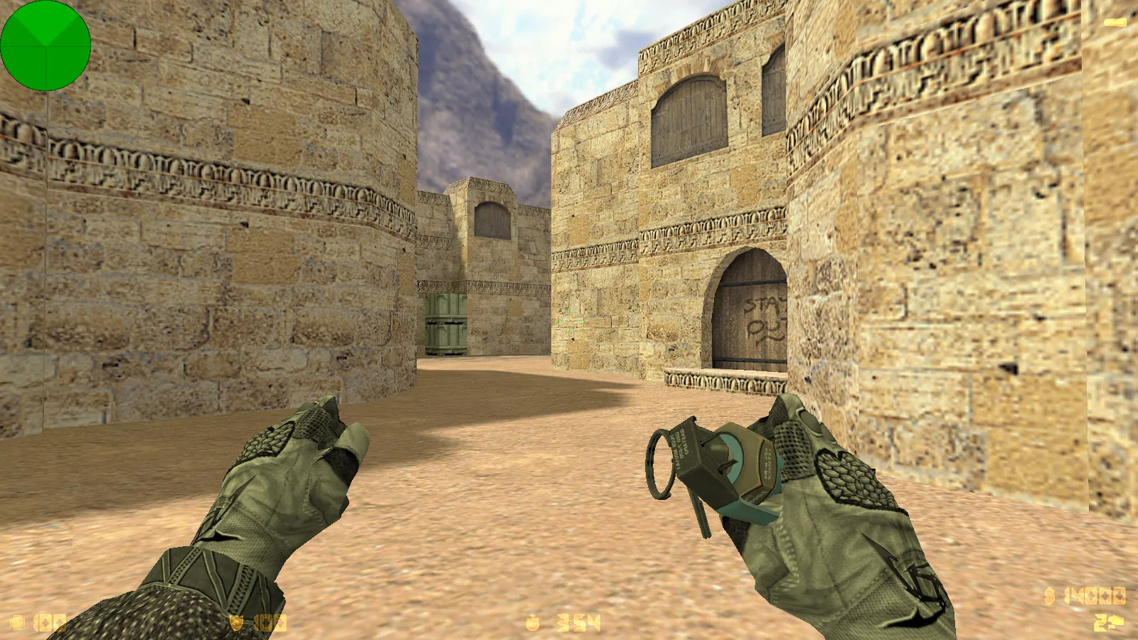 Скриншот  CS 1.6 New Era: сборка с 6 аддонами, HD оружием, темным меню и оптимизированным конфигом