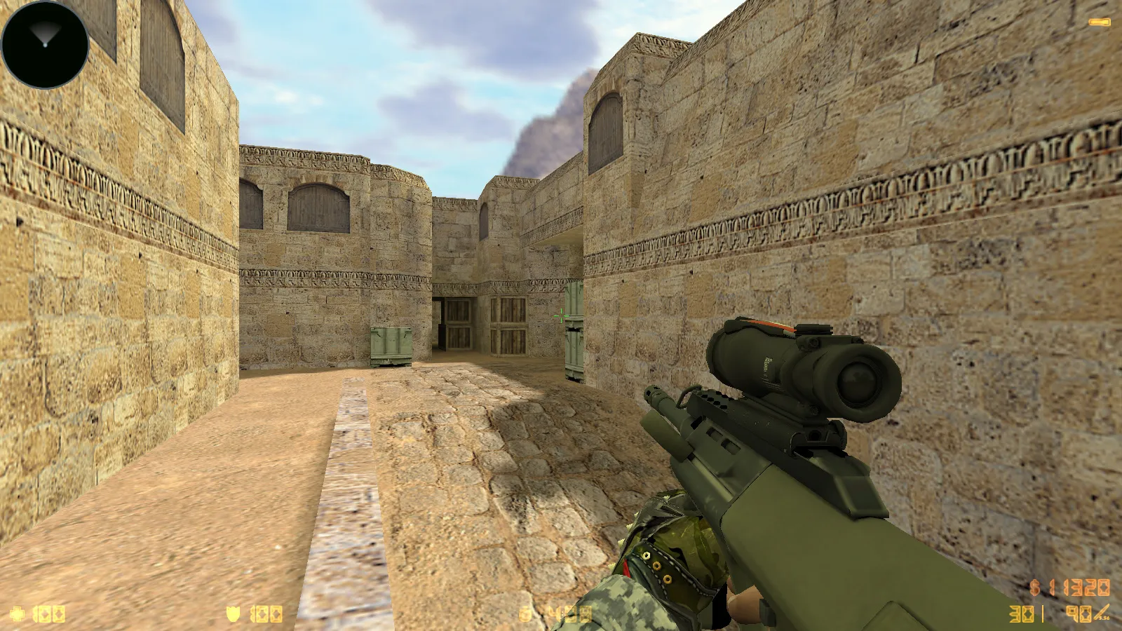 Скриншот  CS 1.6 New Spetsnaz сборка: 10 обновлений, 30 скинов оружия, черная тема меню и оптимизированный конфиг