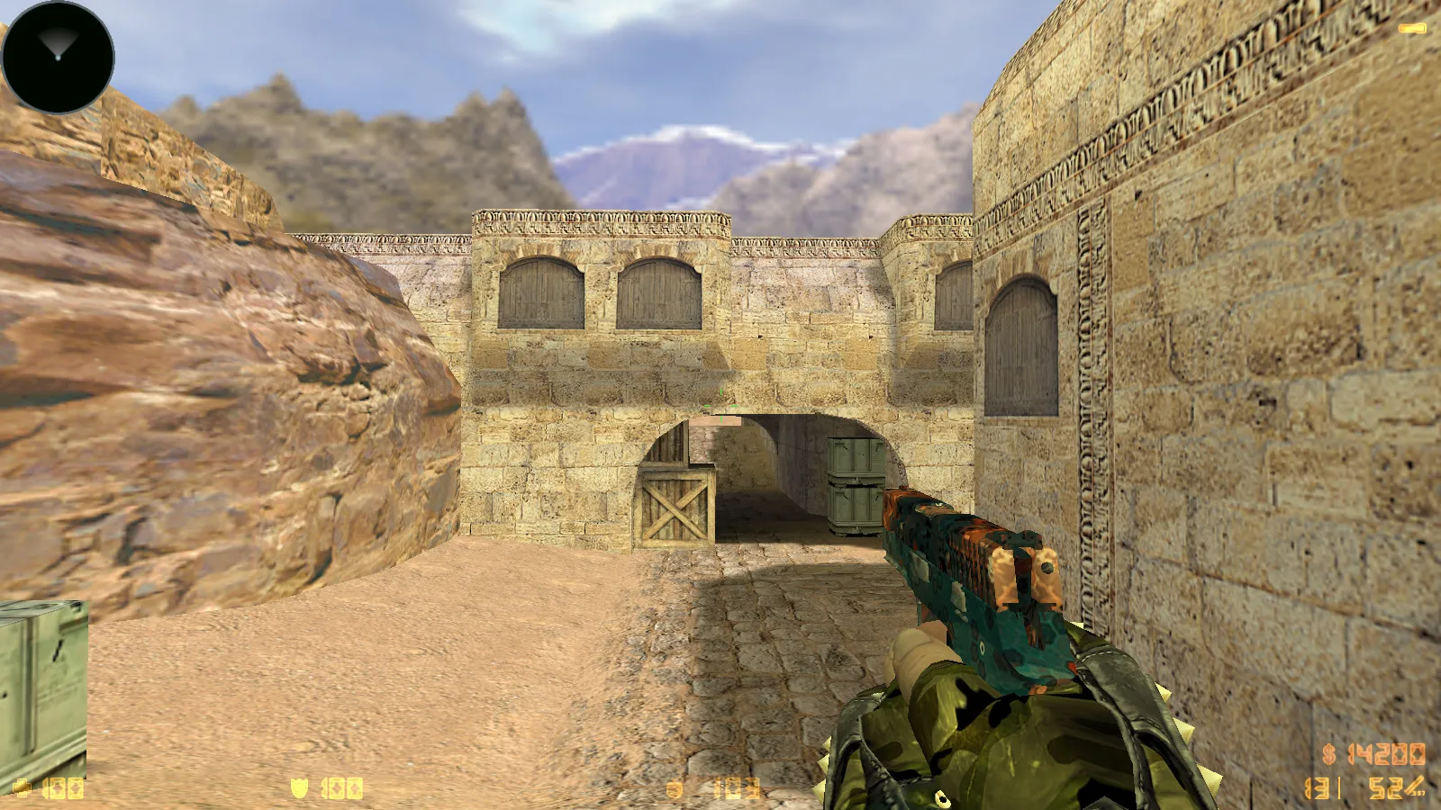 Скриншот  CS 1.6 New Spetsnaz сборка: 10 обновлений, 30 скинов оружия, черная тема меню и оптимизированный конфиг