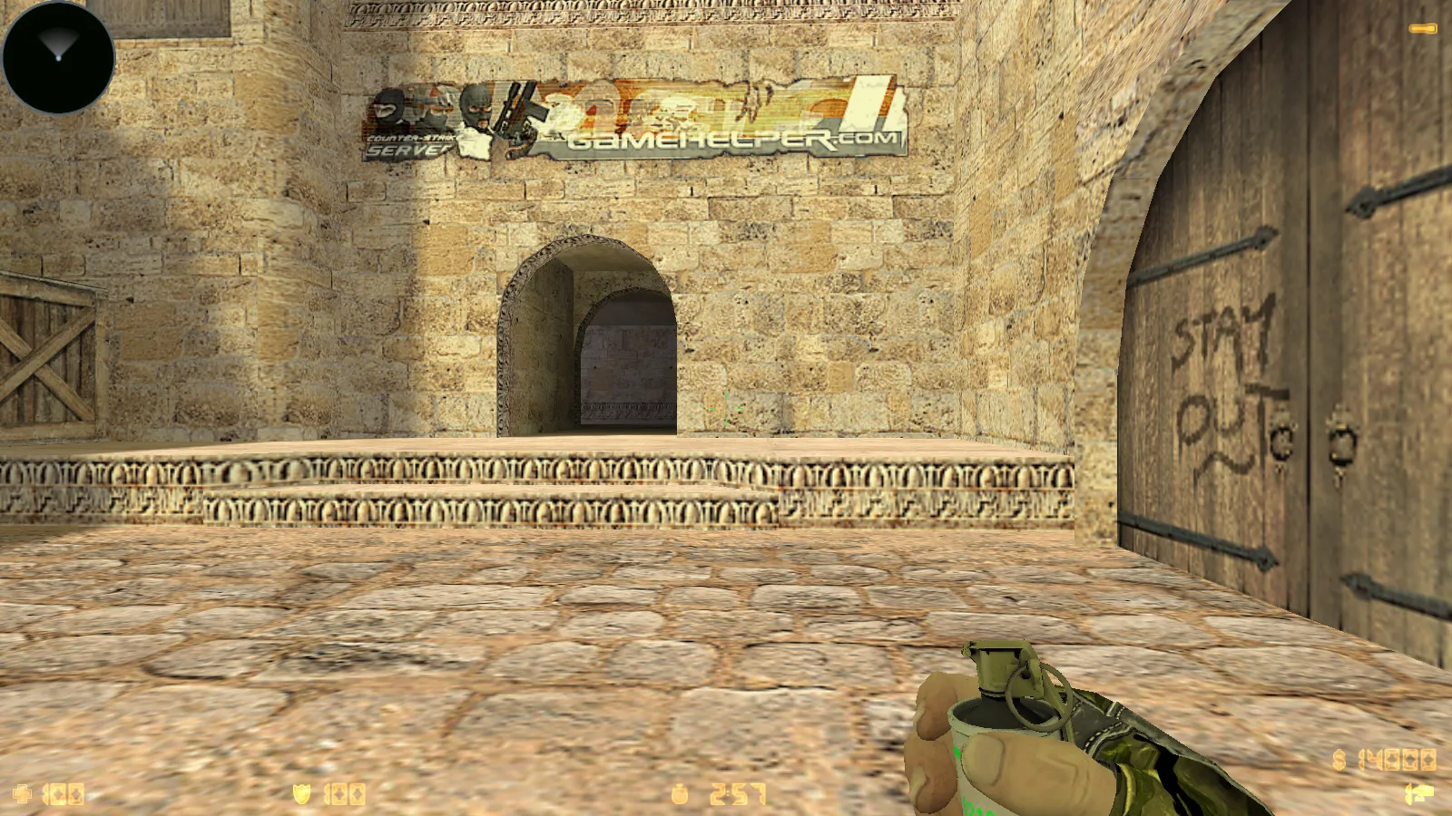 Скриншот  CS 1.6 New Spetsnaz сборка: 10 обновлений, 30 скинов оружия, черная тема меню и оптимизированный конфиг