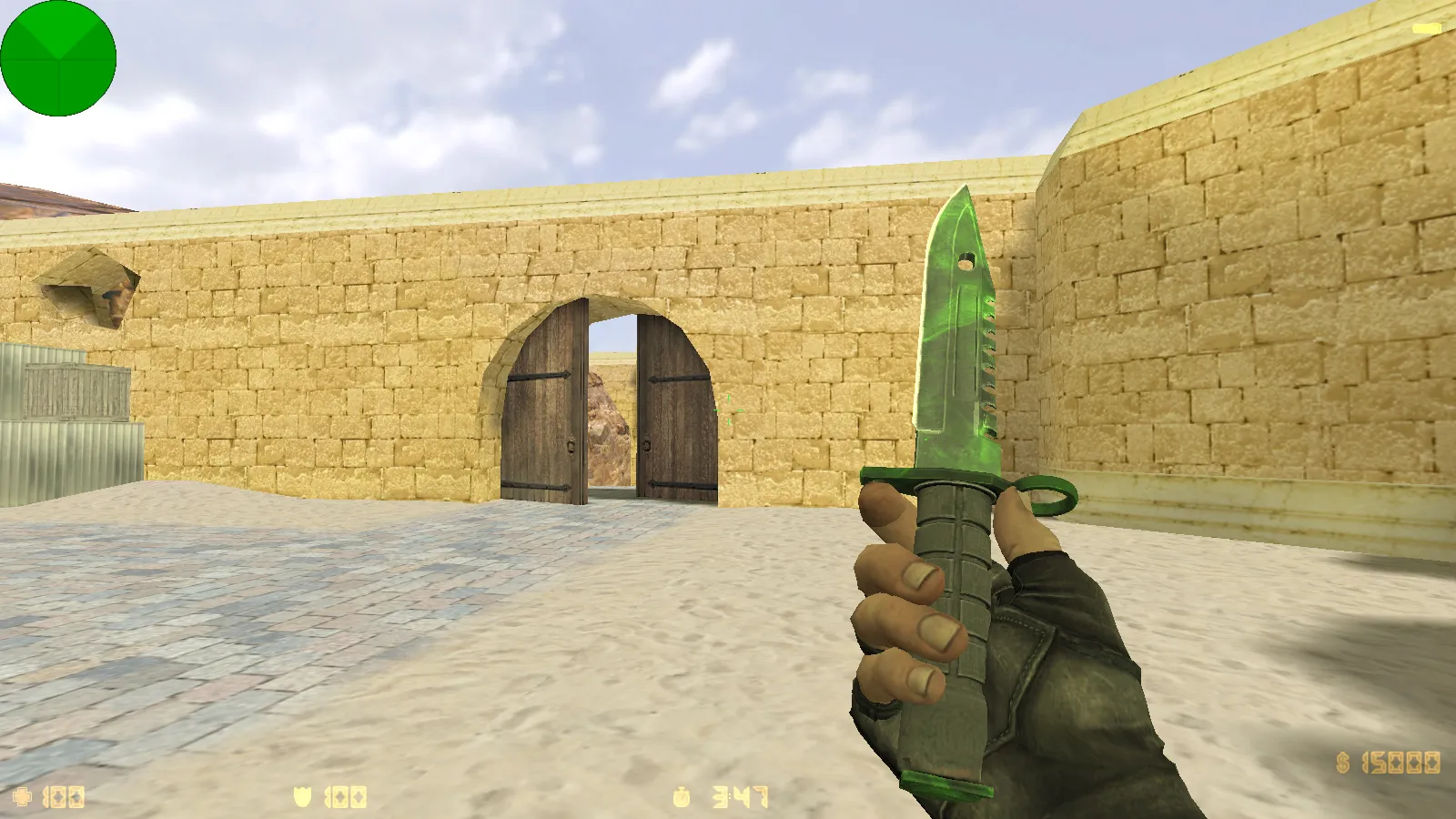 Скриншот CS 1.6 от Nikan Show: блогерская сборка с 9 аддонами, скины на стандартных моделях, темная тема меню, оптимизированный config.cfg