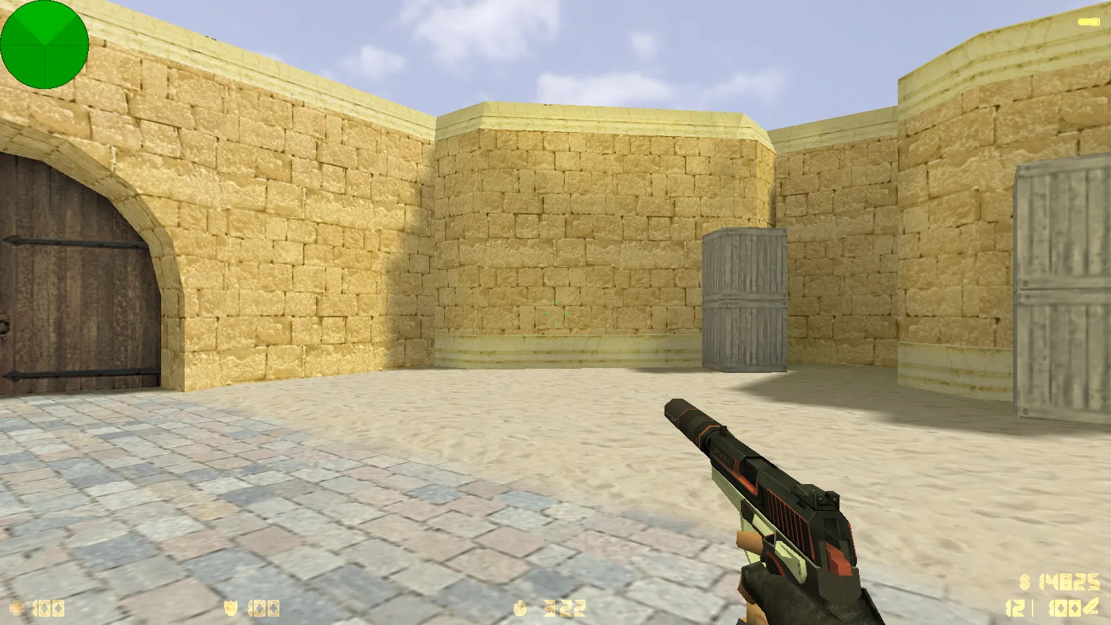 Скриншот  CS 1.6 от Nikan Show: блогерская сборка с 9 аддонами, скины на стандартных моделях, темная тема меню, оптимизированный config.cfg