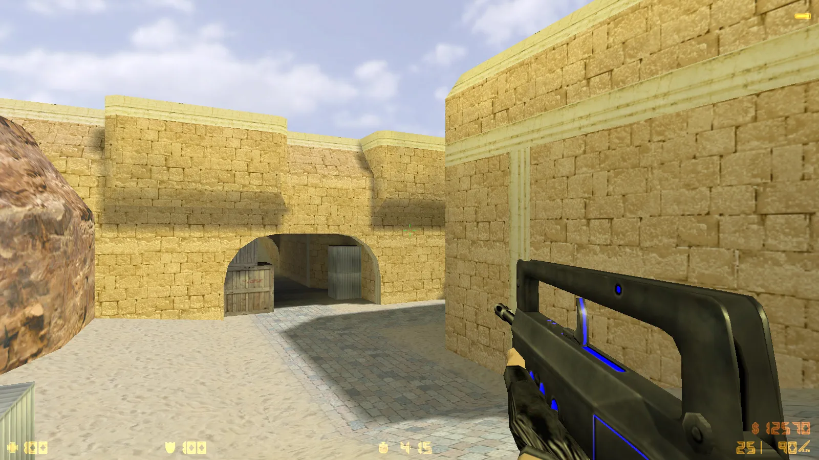 Скриншот  CS 1.6 от Nikan Show: блогерская сборка с 9 аддонами, скины на стандартных моделях, темная тема меню, оптимизированный config.cfg