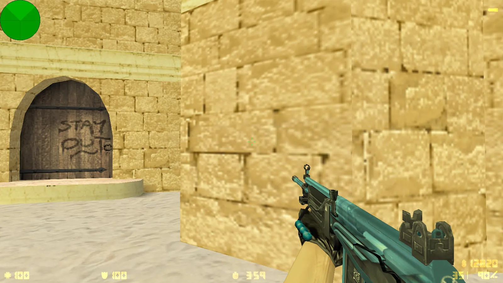 Скриншот  CS 1.6 от Nikan Show: блогерская сборка с 9 аддонами, скины на стандартных моделях, темная тема меню, оптимизированный config.cfg