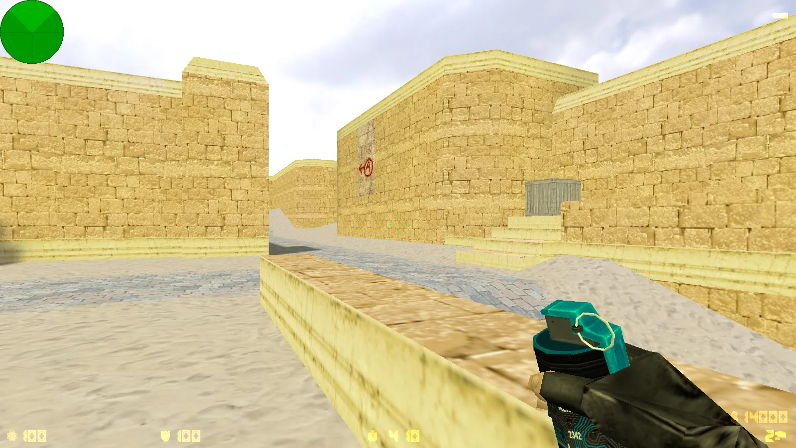 Скриншот  CS 1.6 от Nikan Show: блогерская сборка с 9 аддонами, скины на стандартных моделях, темная тема меню, оптимизированный config.cfg