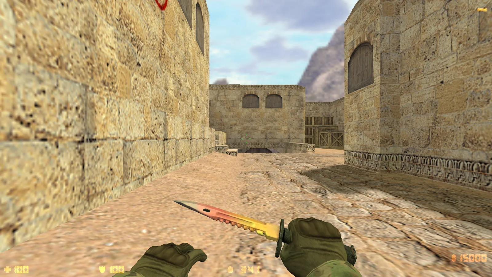 Скриншот CS 1.6 Ninja Edition: скины, графика, оружие v_/p_/w_ модели, темное меню и оптимизированный config.cfg