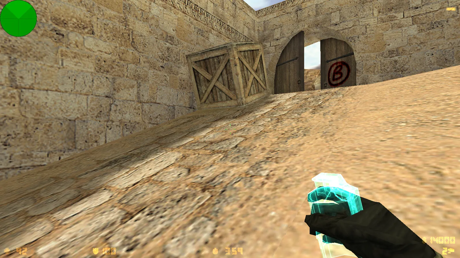 Скриншот  CS 1.6 Ninja Edition: скины, графика, оружие v_/p_/w_ модели, темное меню и оптимизированный config.cfg