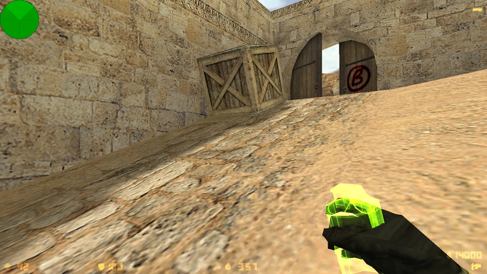 Скриншот  CS 1.6 Ninja Edition: скины, графика, оружие v_/p_/w_ модели, темное меню и оптимизированный config.cfg