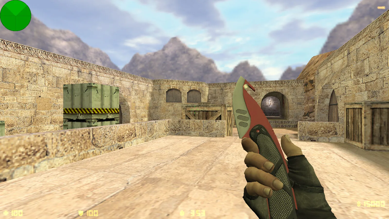 Скриншот CS 1.6 от Nintendo: блогерская сборка с 7 апдейтами, скины оружия, красные террористы, синие CT, оптимизированный config