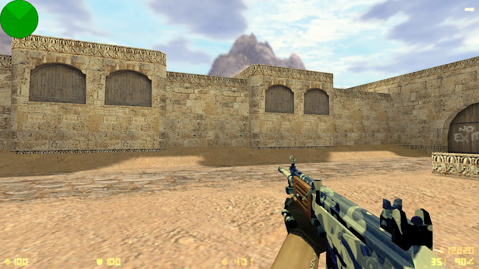 Скриншот  CS 1.6 от Nintendo: блогерская сборка с 7 апдейтами, скины оружия, красные террористы, синие CT, оптимизированный config