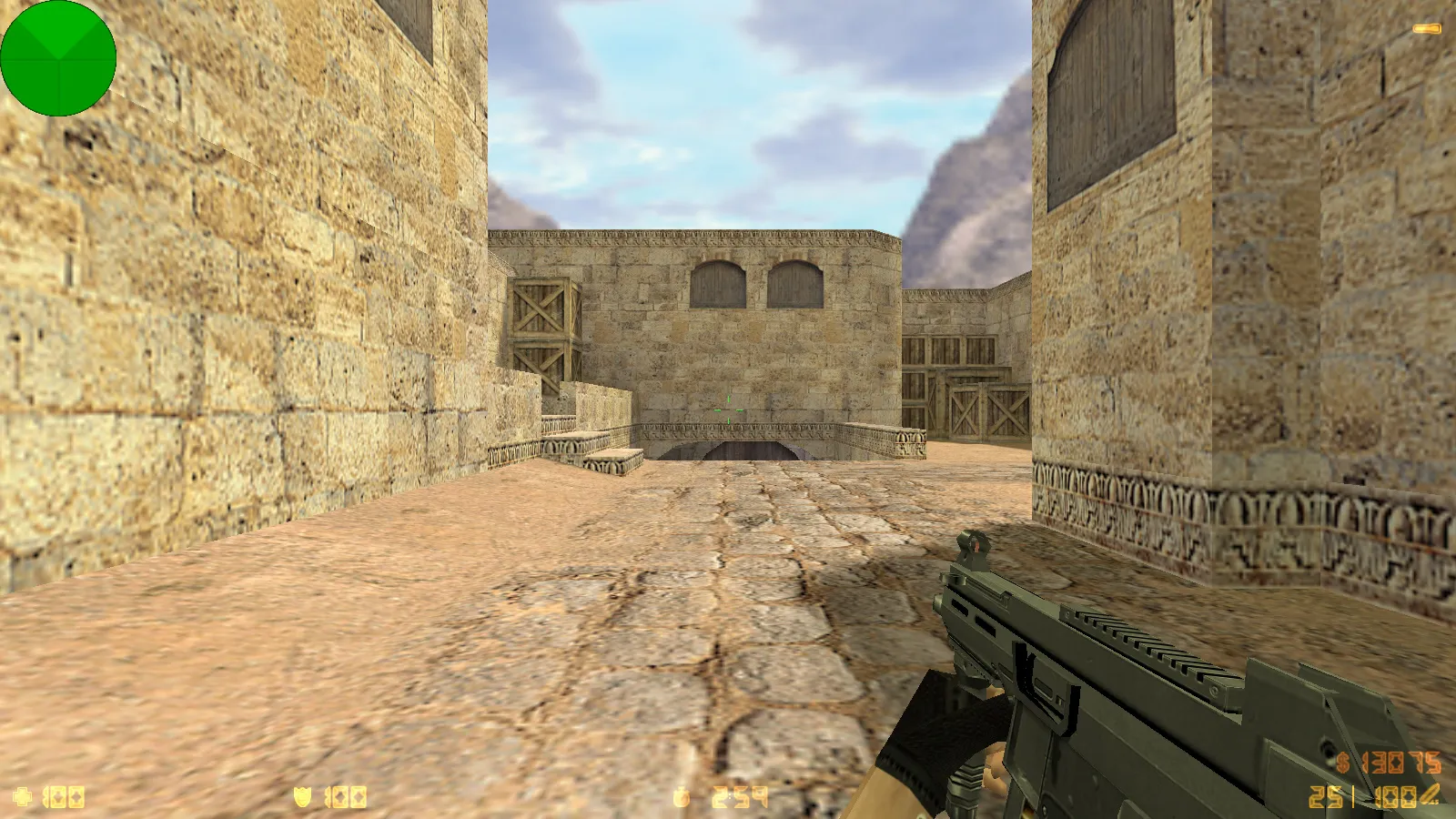 Скриншот  CS 1.6 от Nintendo: блогерская сборка с 7 апдейтами, скины оружия, красные террористы, синие CT, оптимизированный config