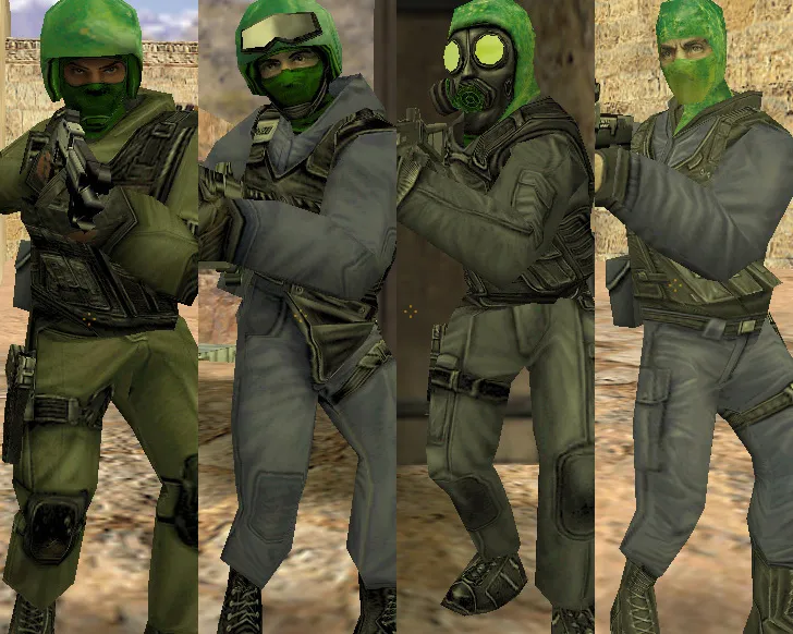 Скриншот CS 1.6 от Огурцов: сборка с огуречными скинами, конфигом, меню-музыкой и значком запуска