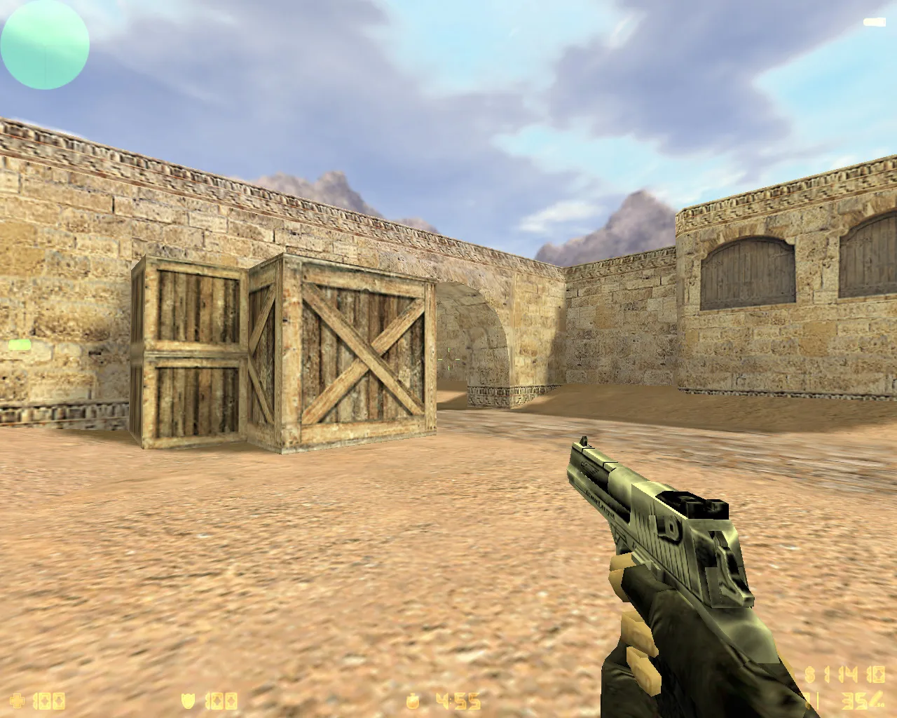 Скриншот CS 1.6 от Огурцов: сборка с огуречными скинами, конфигом, меню-музыкой и значком запуска