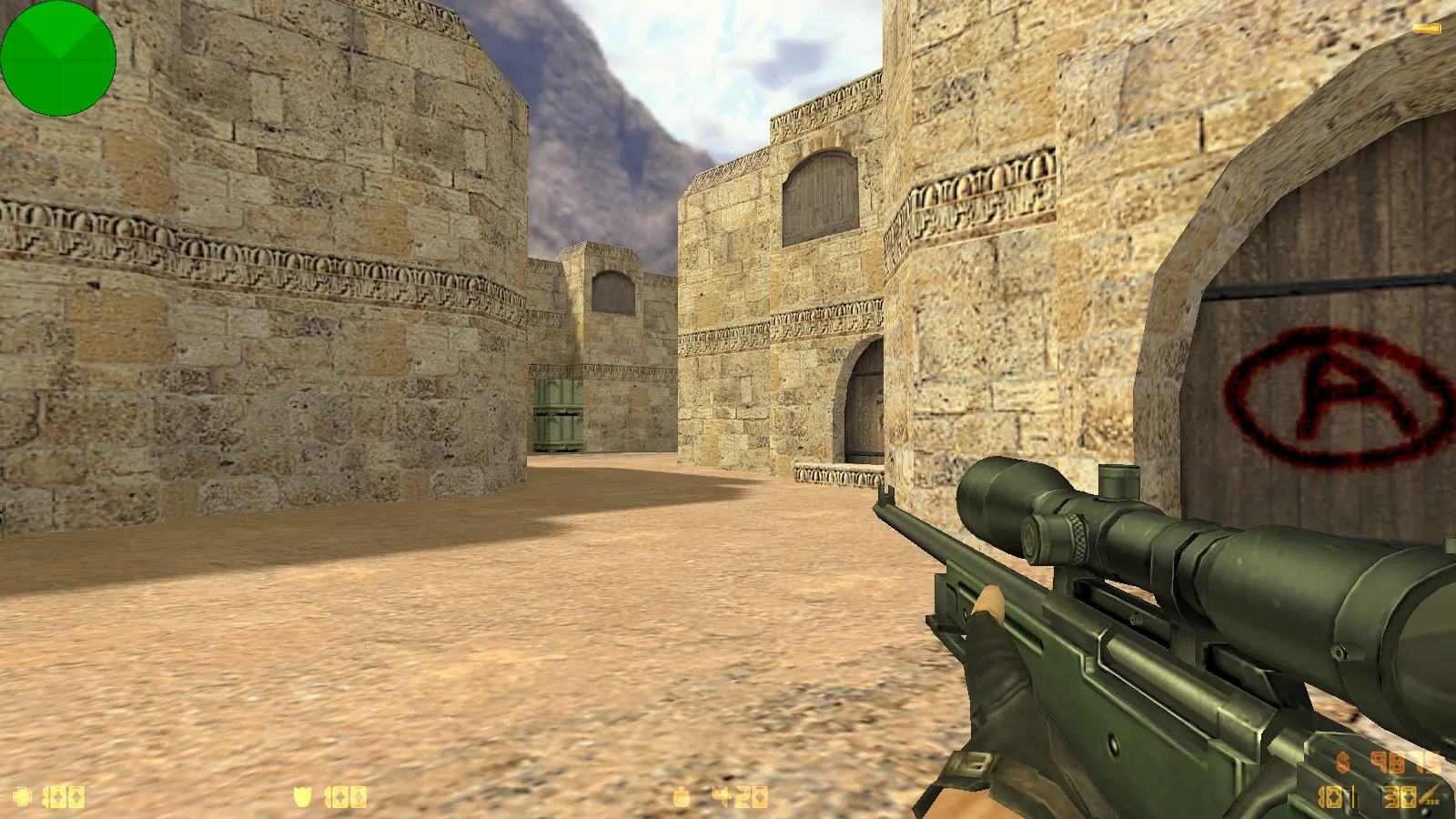 Скриншот  CS 1.6 Pirate Station: сборка со скинами и графикой, 30 моделей оружия, темное меню и оптимизированный config.cfg