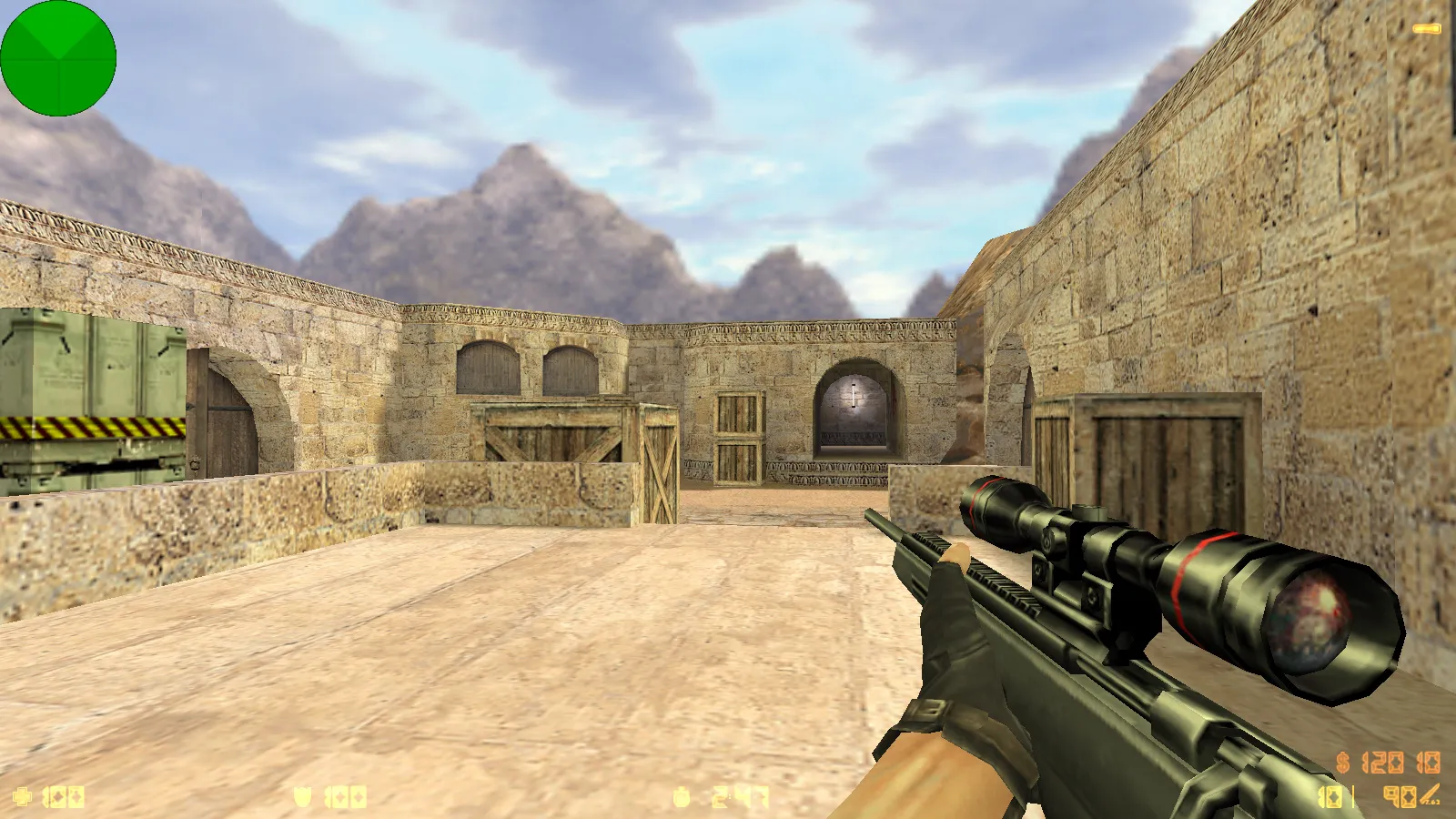 Скриншот  CS 1.6 Pirate Station: сборка со скинами и графикой, 30 моделей оружия, темное меню и оптимизированный config.cfg