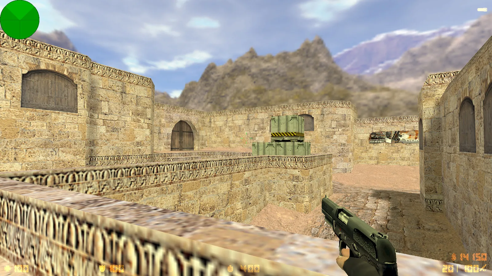 Скриншот  CS 1.6 Pirate Station: сборка со скинами и графикой, 30 моделей оружия, темное меню и оптимизированный config.cfg