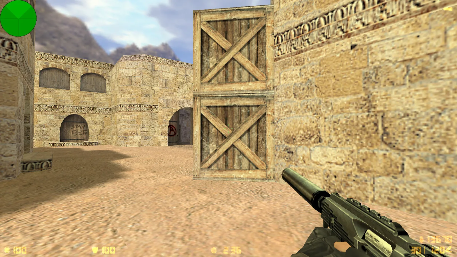 Скриншот  CS 1.6 Pirate Station: сборка со скинами и графикой, 30 моделей оружия, темное меню и оптимизированный config.cfg