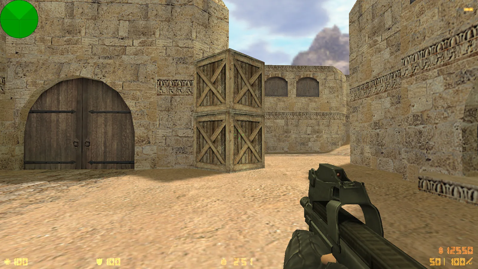 Скриншот  CS 1.6 Pirate Station: сборка со скинами и графикой, 30 моделей оружия, темное меню и оптимизированный config.cfg