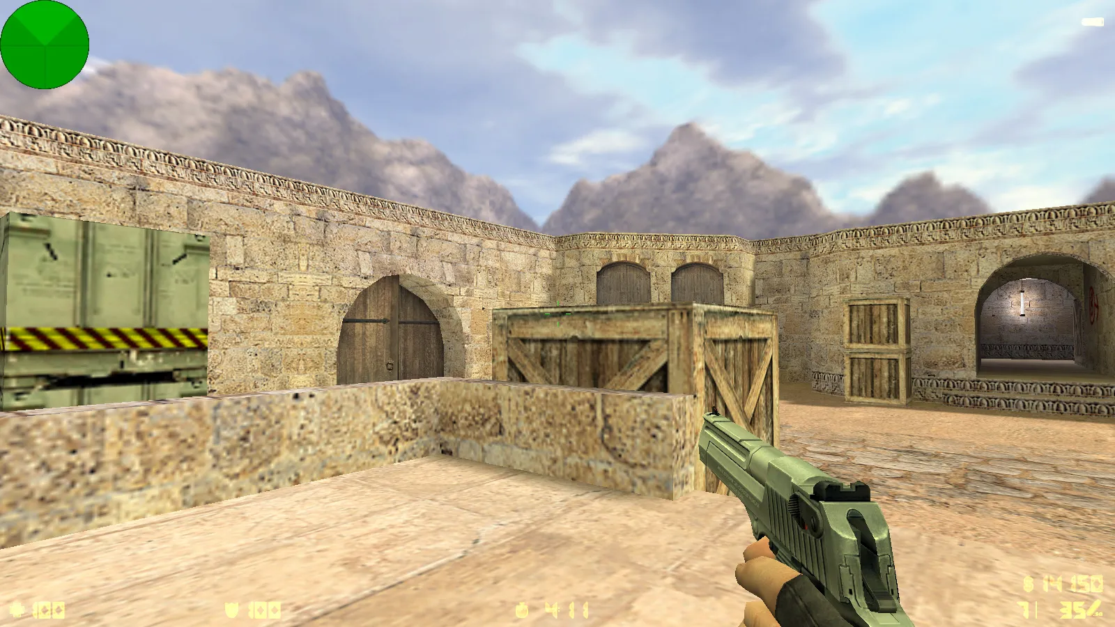 Скриншот  CS 1.6 Playtex — сборка с 7 апдейтами: модели оружия v_/p_/w_, темная тема меню, звуки, музыка и оптимизированный config