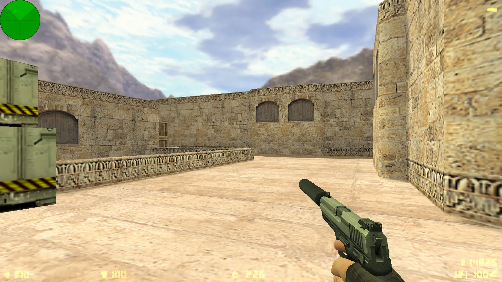 Скриншот  CS 1.6 Playtex — сборка с 7 апдейтами: модели оружия v_/p_/w_, темная тема меню, звуки, музыка и оптимизированный config