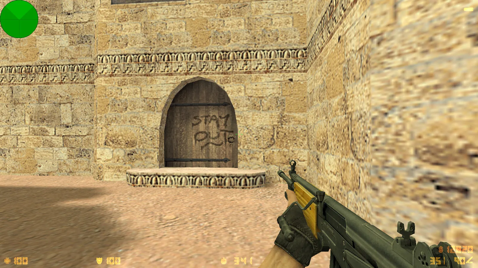 Скриншот  CS 1.6 Playtex — сборка с 7 апдейтами: модели оружия v_/p_/w_, темная тема меню, звуки, музыка и оптимизированный config